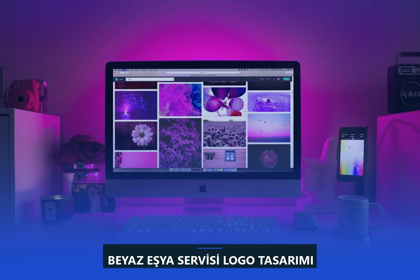 Beyaz Eşya Servisi Logo Tasarımı
